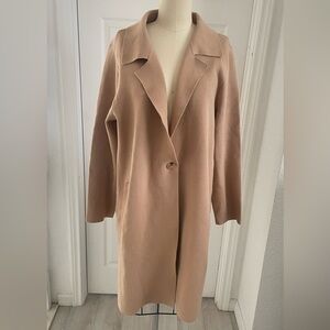 🆕 Elegant RECKLESS LOVE Tan Women's cardigan/Coat